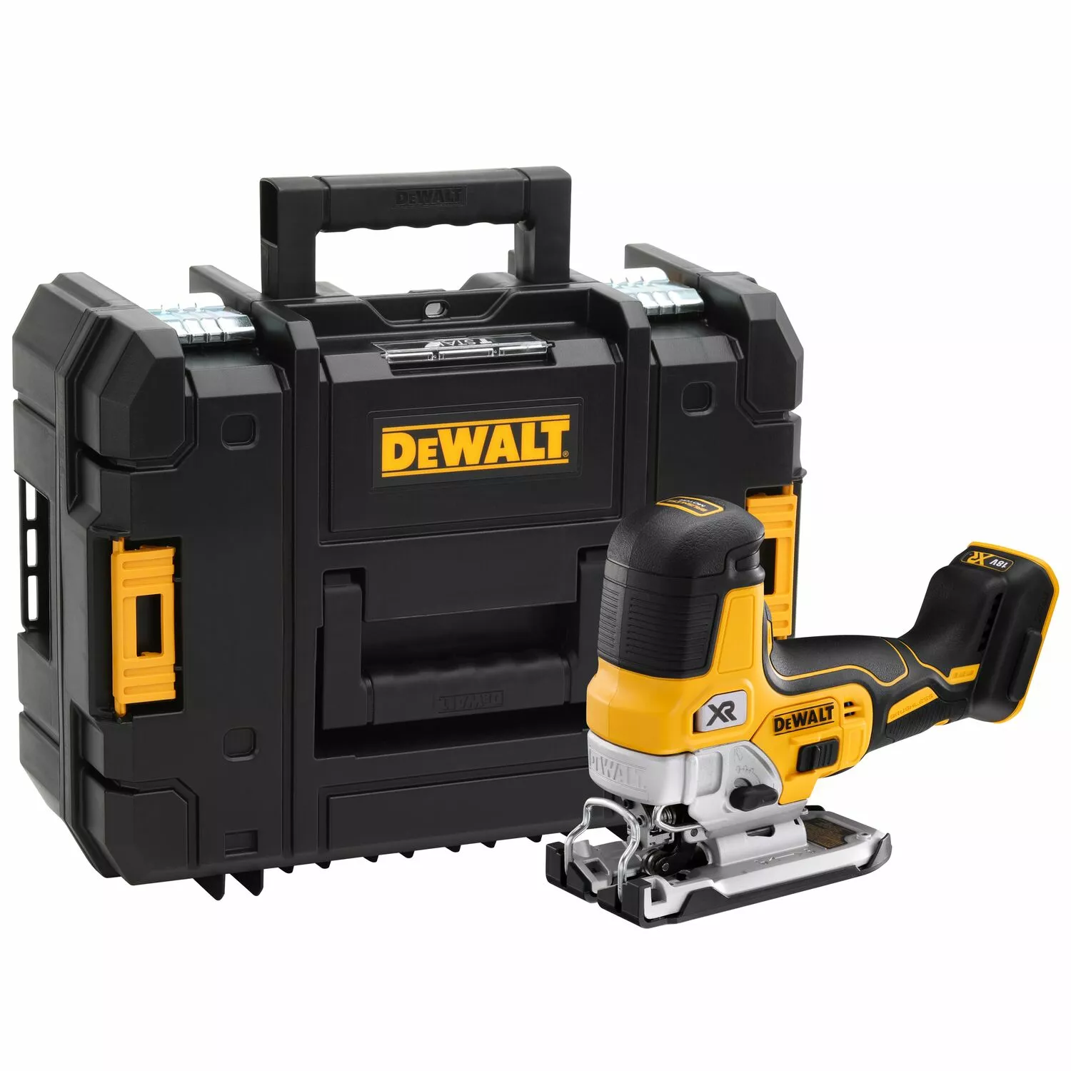 DeWALT DCS335NT 18V Li-Ion Accu Decoupeerzaag body in T-STAK - koolborstelloos