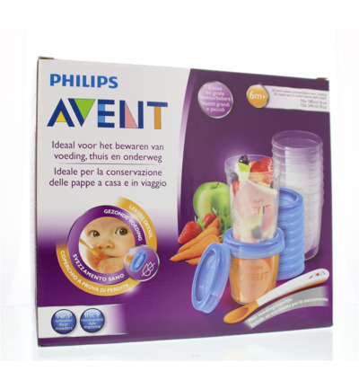 Avent Via hapjes set (1 set)