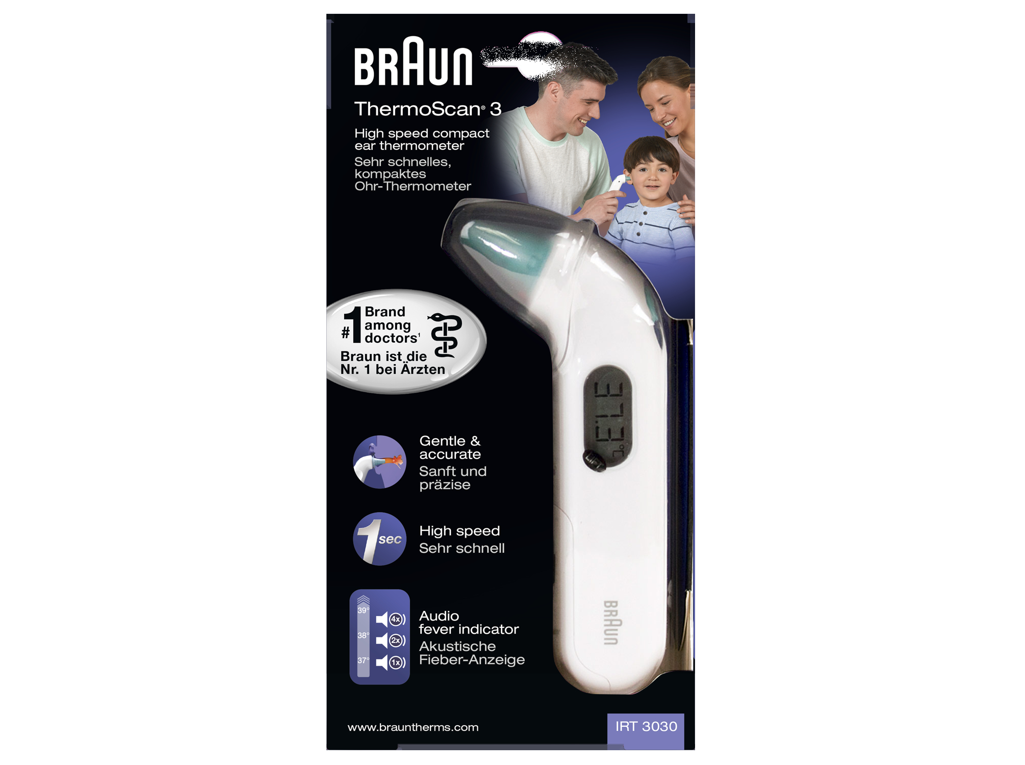 TERMÓMETRO BRAUN AURICULAR THERMOSCAN