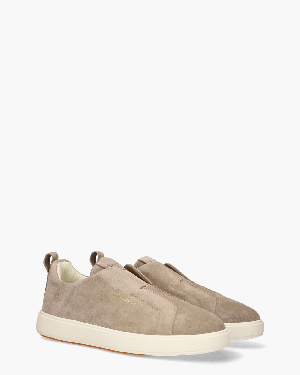 Santoni 21879 Taupe Herensneakers