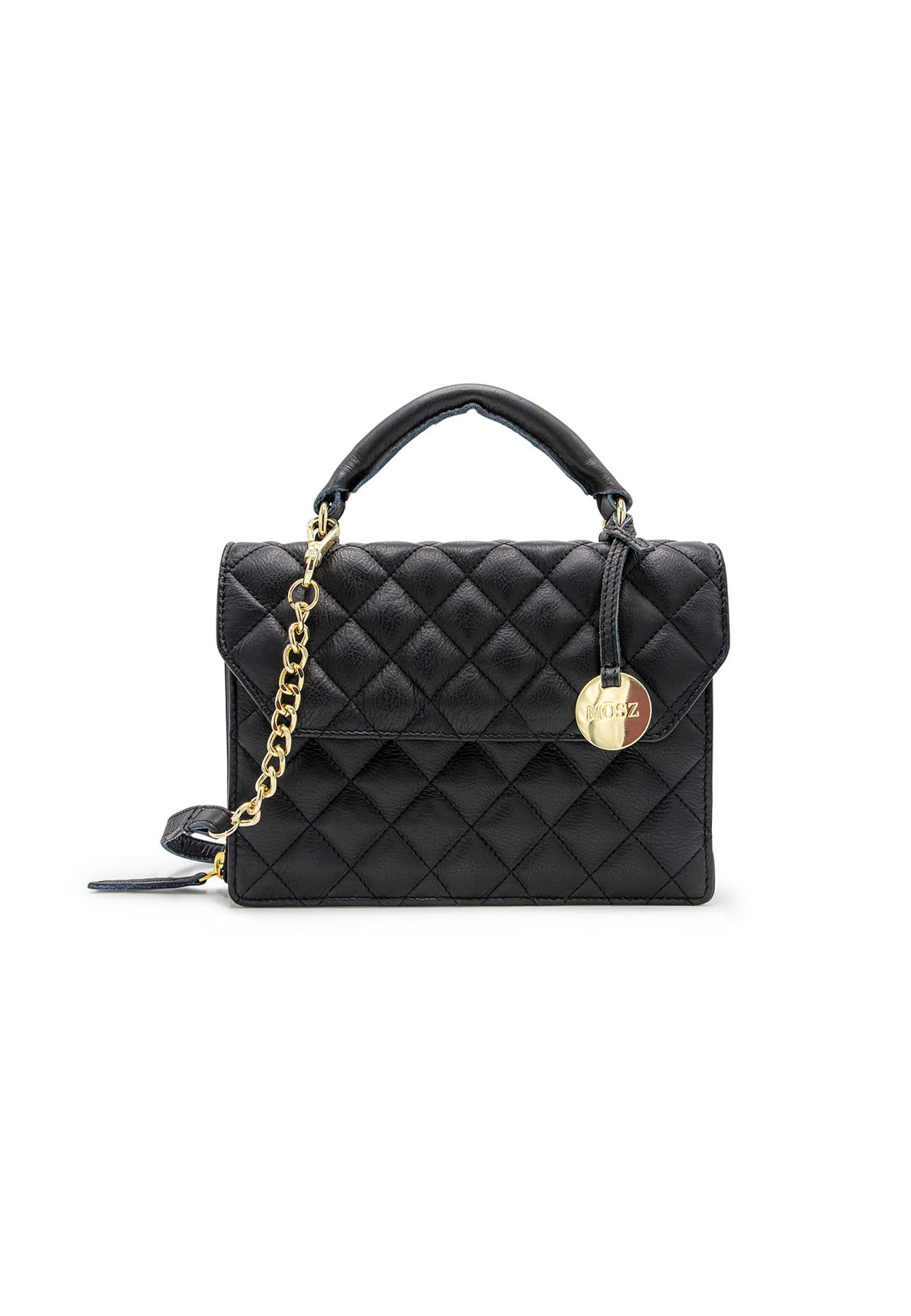Mōsz Kris Bag L Crossbody Quilted Black