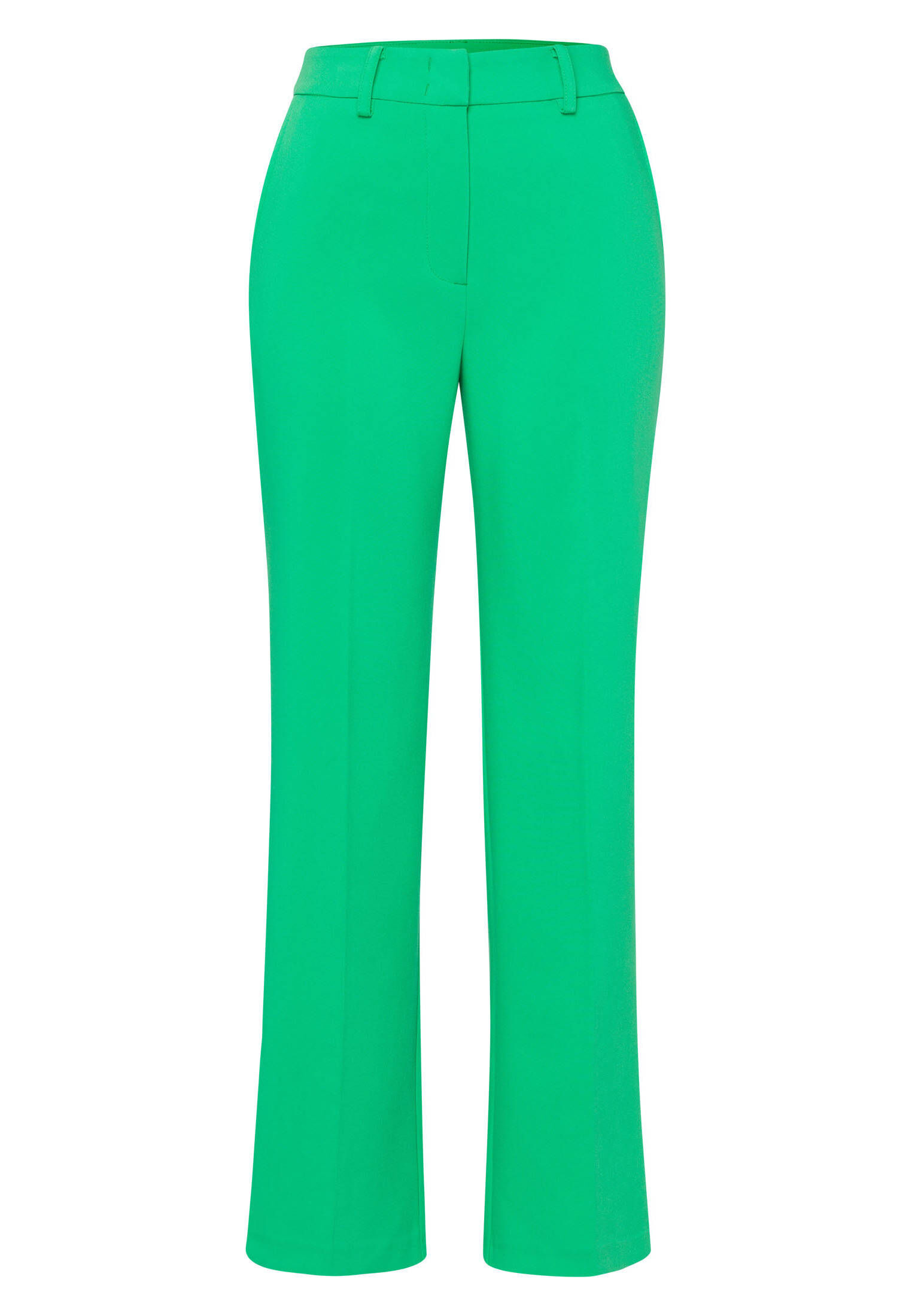 zero| Damen Stoffhose mit Bügelfalte
