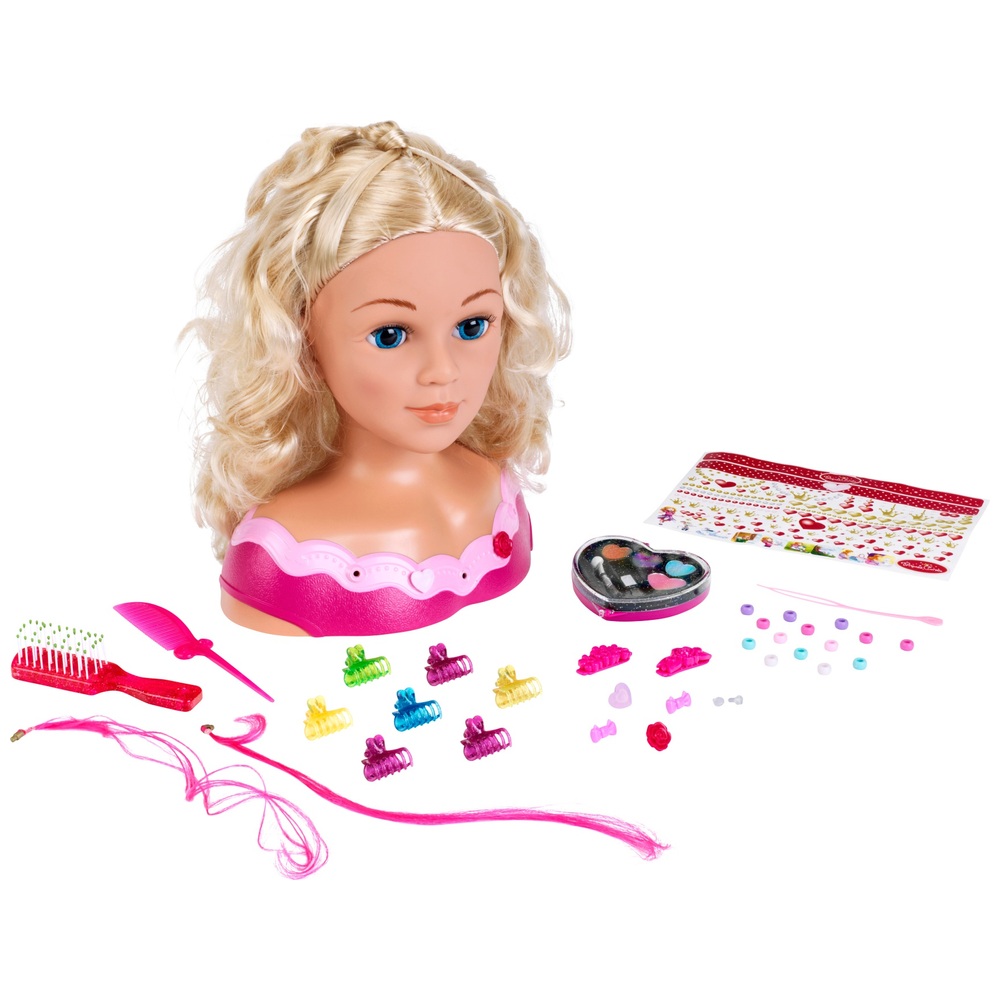 Prinzessin Coralie 33 cm Make-up- und Frisurenkopf - Emma