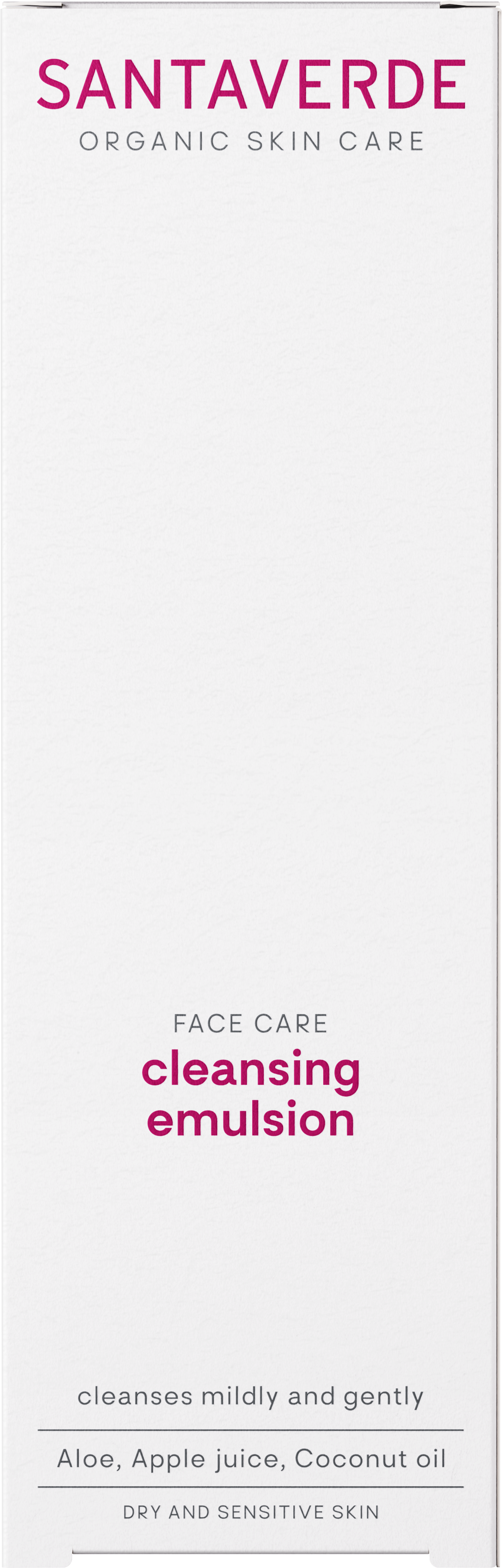 SANTAVERDE  FACE CARE cleansing emulsion, 100 ml