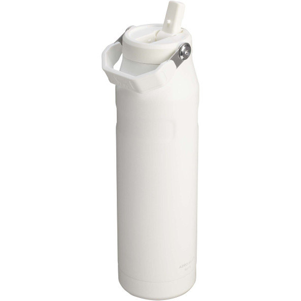Stanley® 100884 - Bouteille d'eau de 1,06 litre avec paille rabattable Stanley IceFlow™ 2.0