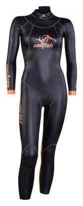 Combinaison Néoprène Femme Sailfish Atlantic 2 Noir Orange