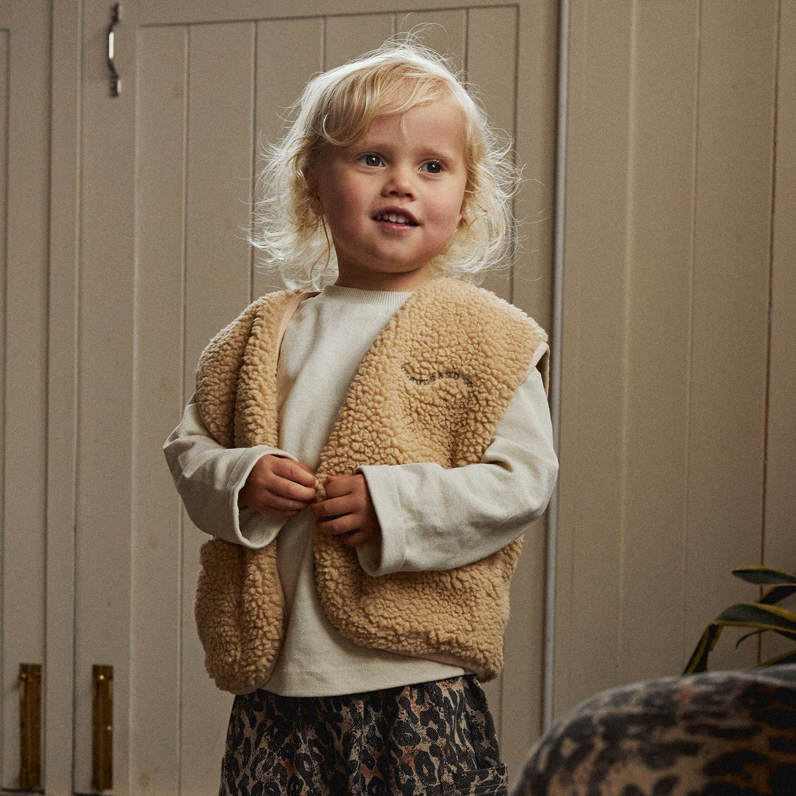 Gilet Borg Sand