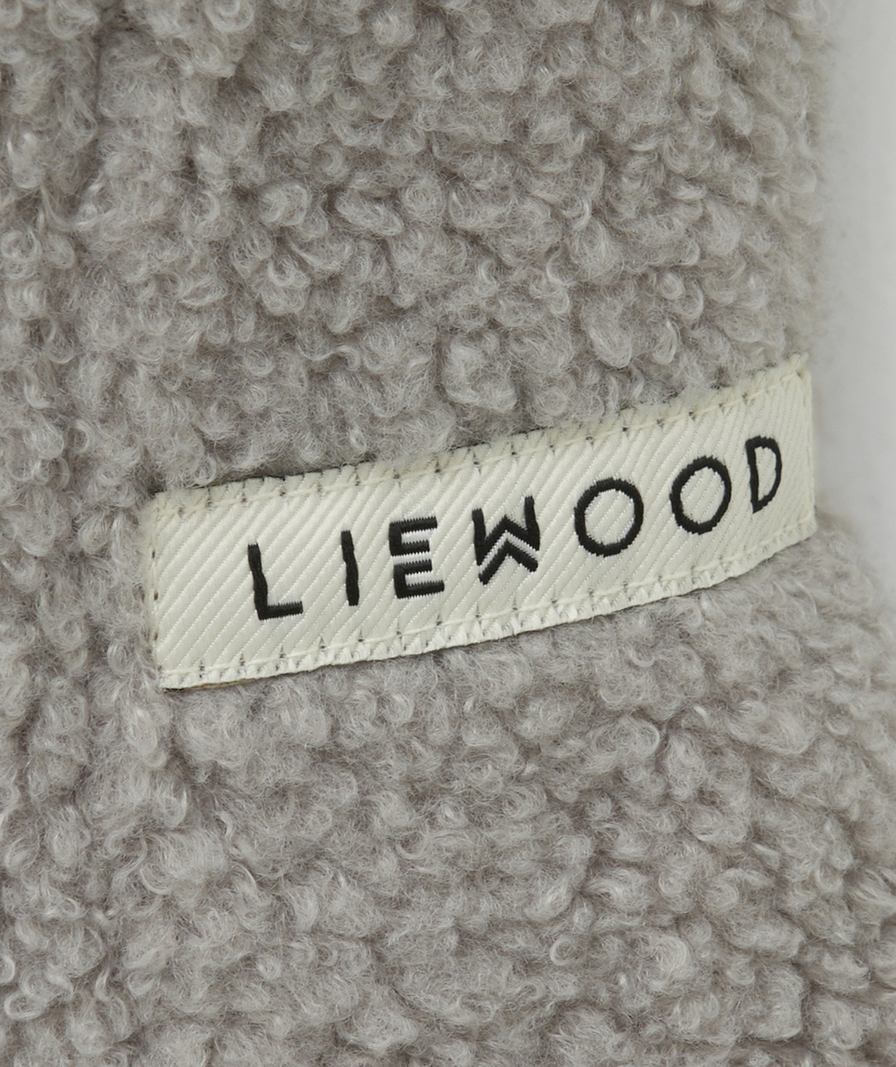 LIEWOODCAGOULE EN SHERPA OLAF BÉBÉ GRISE