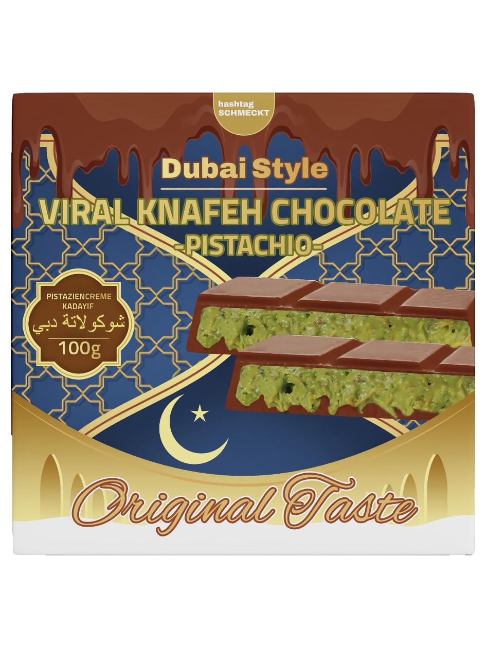 Dubai Schokolade (Vollmilch mit Engelshaar) 100g