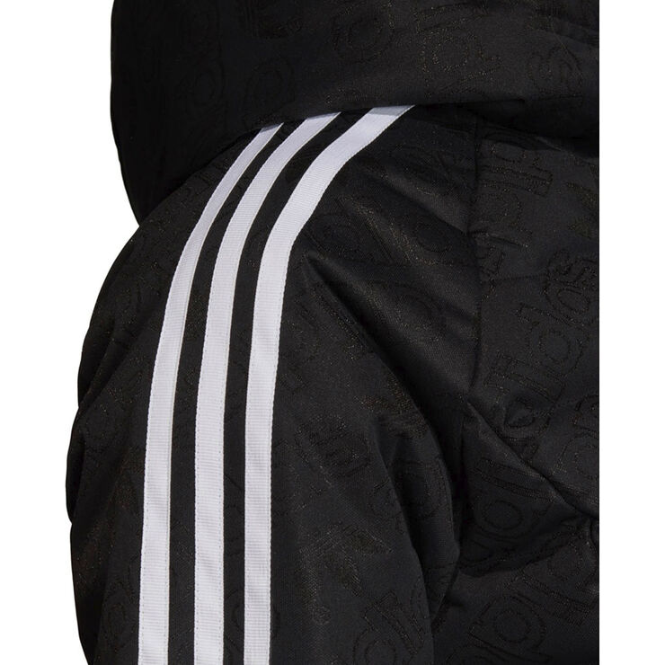 adidas hooded slim jacket Sort