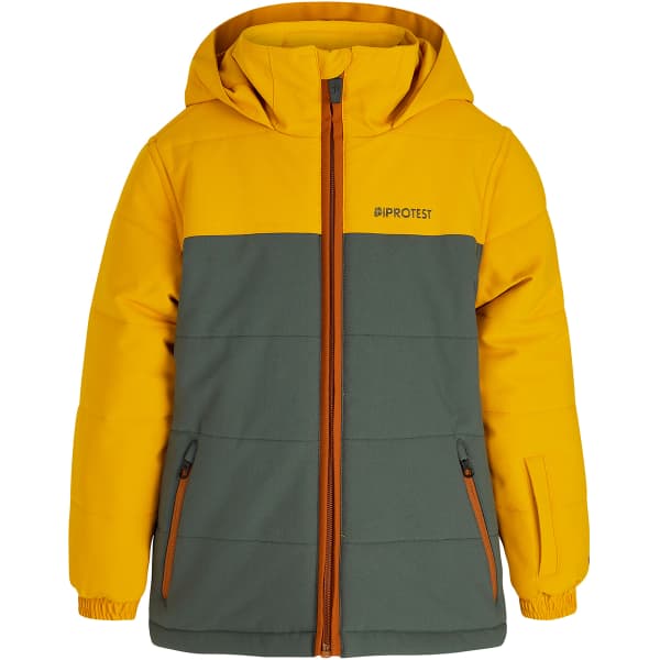 Veste de ski PROTEST PRTNADIN TD SNOWJACKET DARK YELLOW