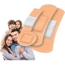 Pansements 'Allround', pack de 100, couleur chair