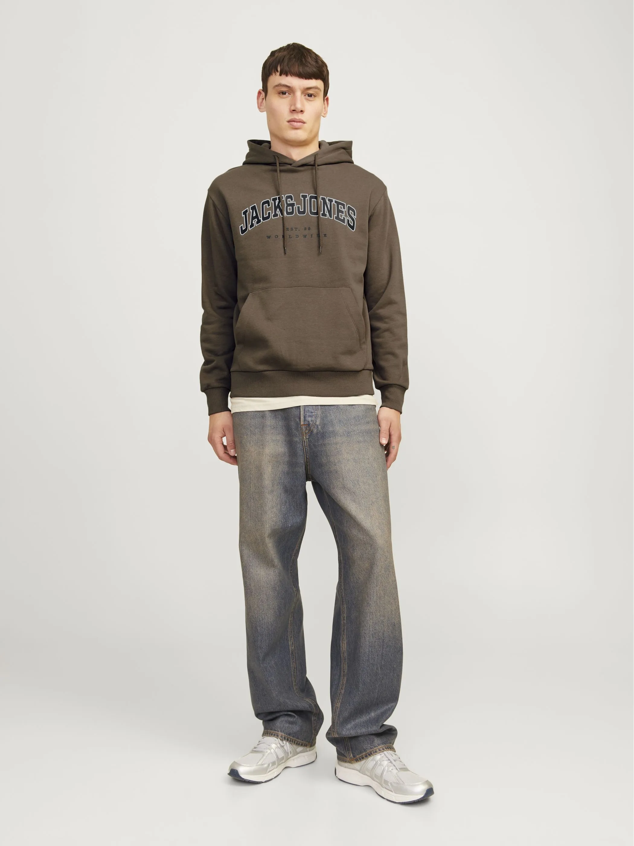 Jack&Jones JJECALEB VARSITY SWEA Hoodie