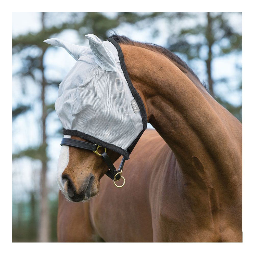 Horseware AMIGO - Masque anti-mouche silver