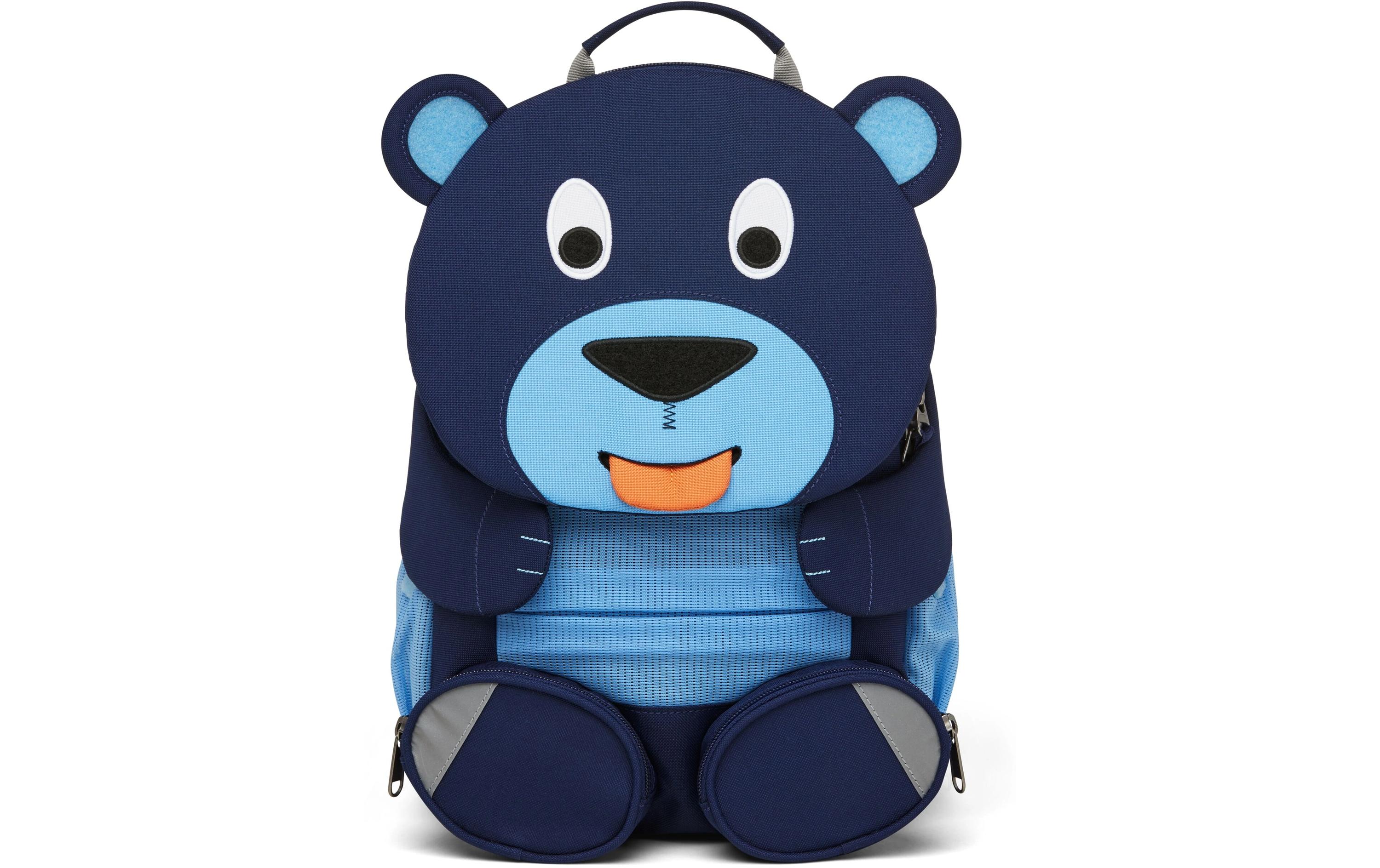 Rucksack Grosser Freund Bär 8 lKinderrucksack mit farbigen Druckpunkten an der Brustgurtschnalle