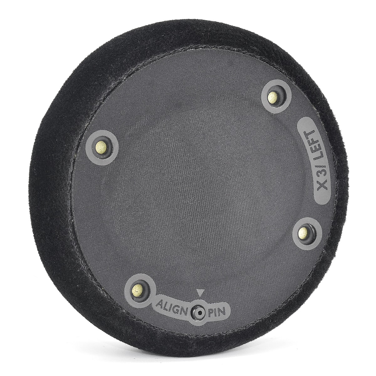 Erstatning velour puter øreputer for Philips Audio Fidelio Sort M Fidelio X2  X1