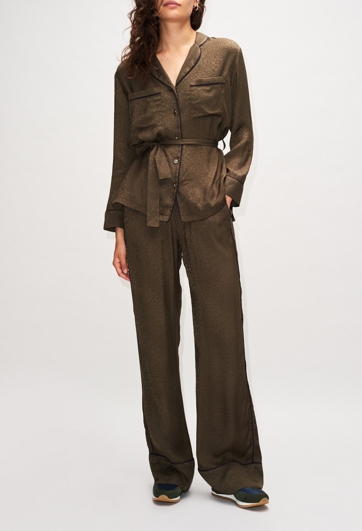 Pantalon pyjama fluide