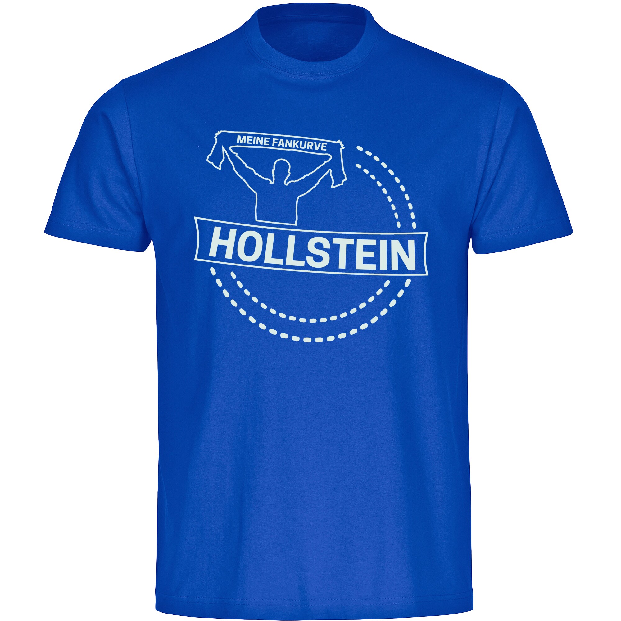 multifanshop® Kinder T-Shirt - Holstein - Meine Fankurve - Druck weiß