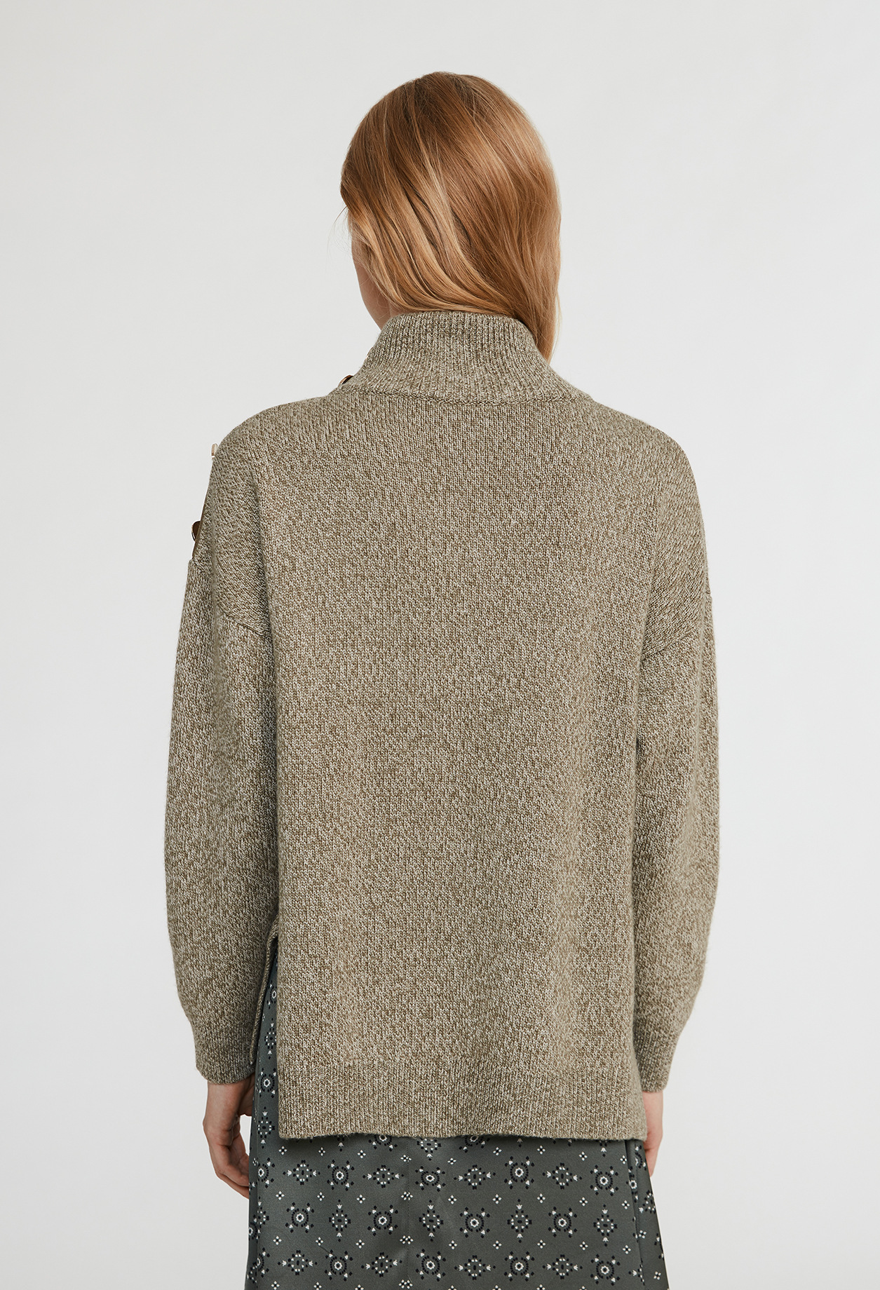 Pull oversize laine