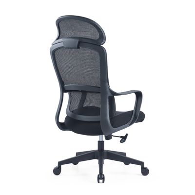 Fauteuil de bureau Richard - accoudoirs fixes - noir