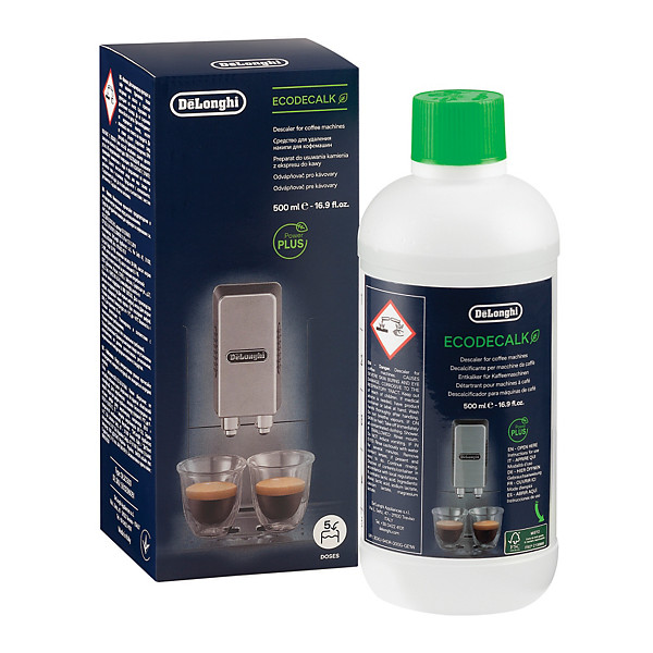 Détartrant pour expresso broyeur EcoDecalk De’Longhi, flacon de 500 ml