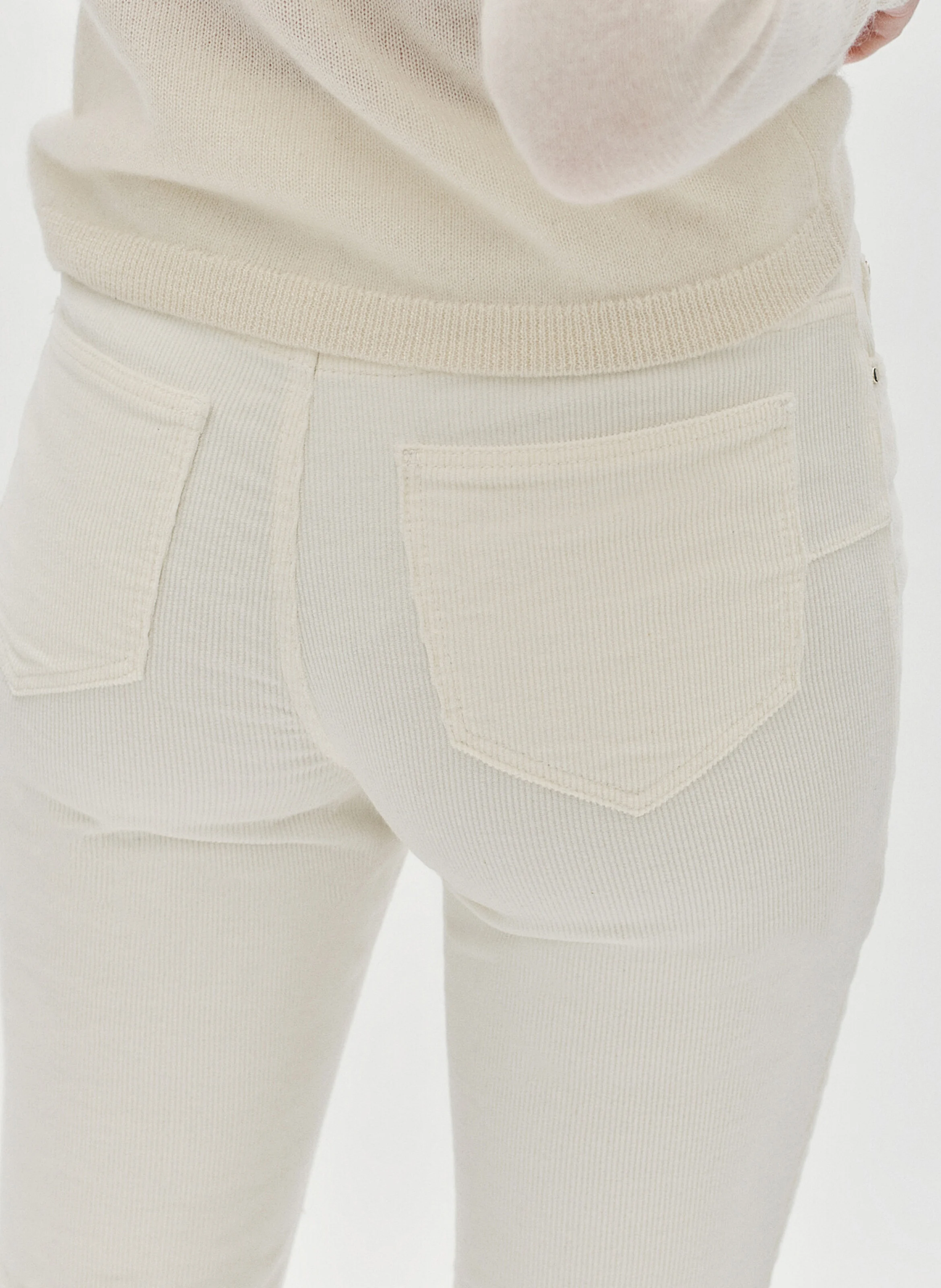 PCHICAGOV - Pantalon droit en coton mélangé | Beige