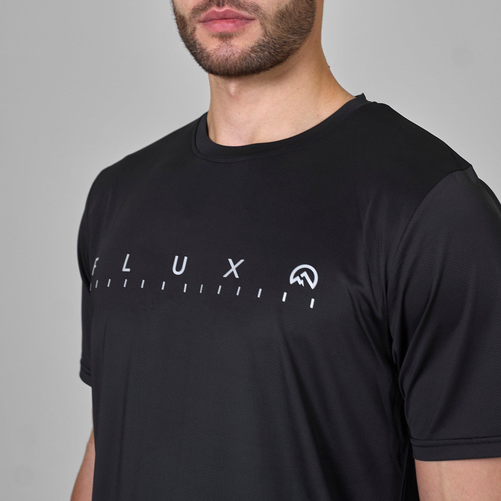 Flux Active Graphic Logo T Shirt Mens