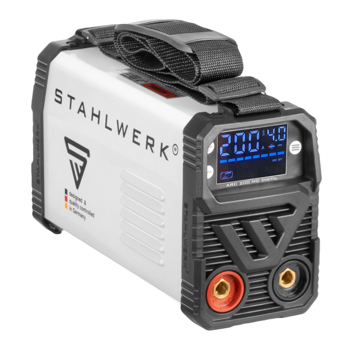 STAHLWERK Lasapparaat ARC 200 MD Digitaal Volledige uitrusting - Omvormer 200 Amp