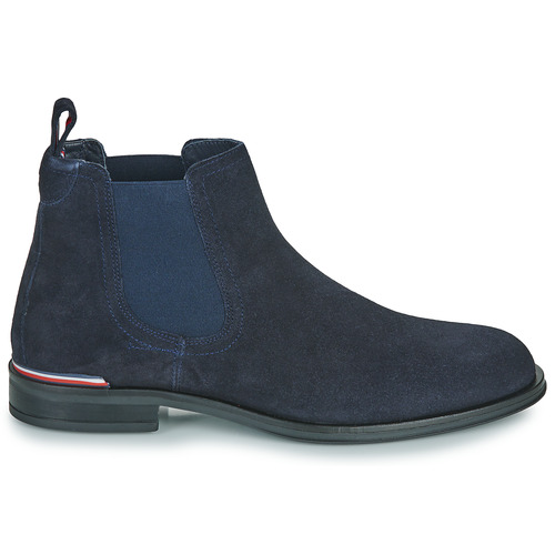Tommy Hilfiger - CORE RWB HILFIGER SUEDE CHELSEA - Marine