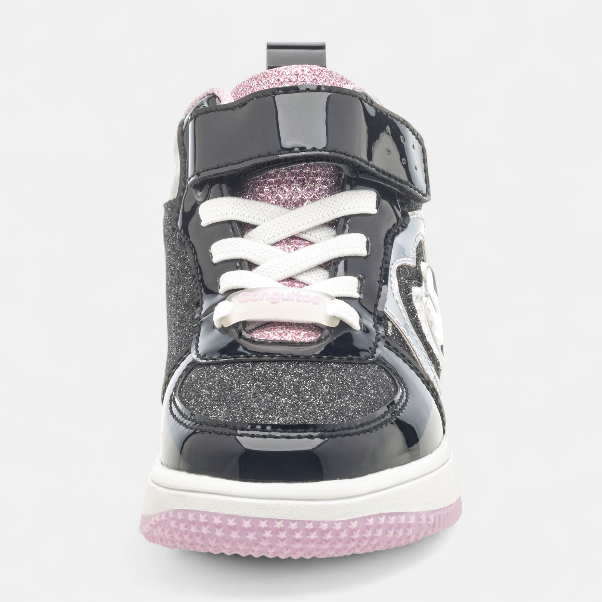 Baskets hautes Fille noir