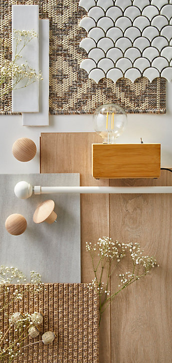 Mosaïque blanc 28,5x30,5cm GoodHome intérieur