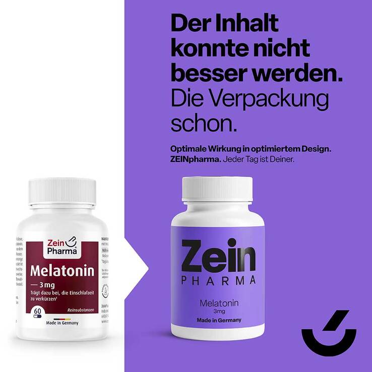 Melatonin 3 mg Kapseln Zeinpharma, 60 St