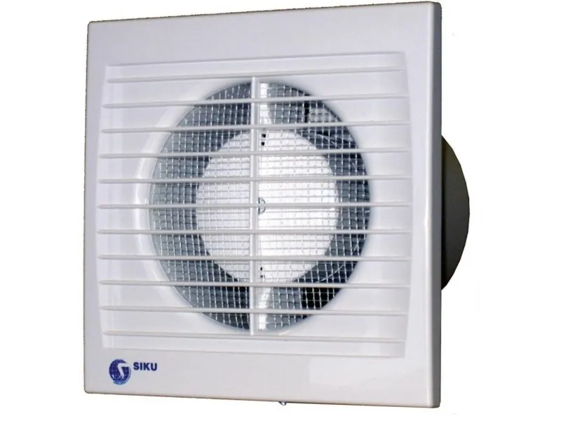 SIKU Silenta Væg- og loftsventilator 240 m³/h 15 cm