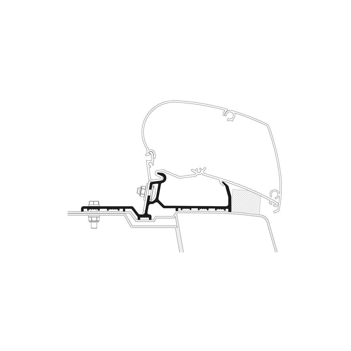 Thule Omnistor Adapter Renault Master G2