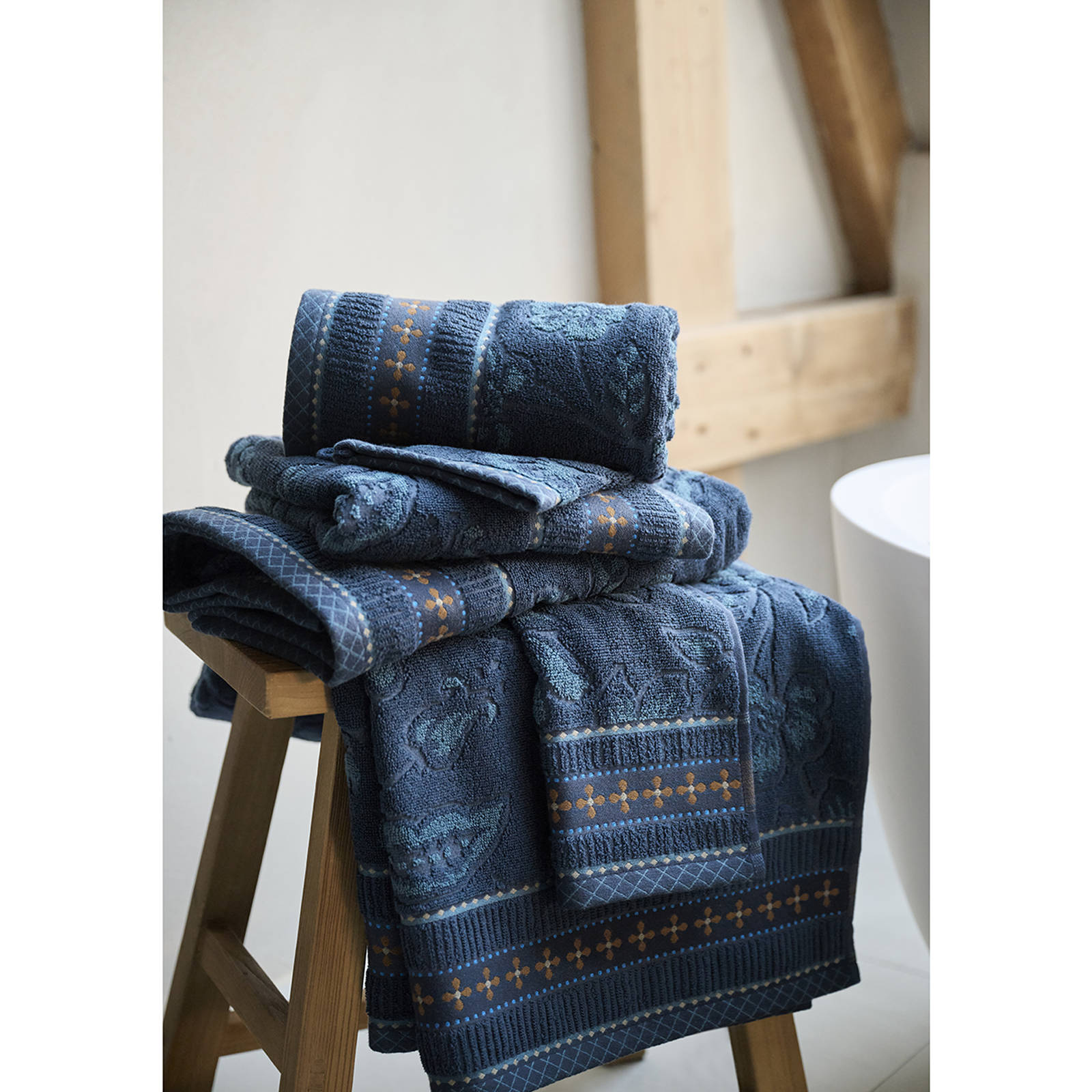 Pip Studio gastendoek Jasmin Jacquard (50x30 cm)