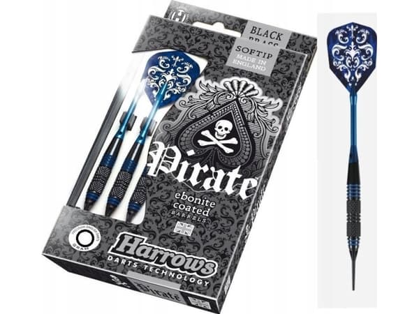 Harrows Rzutki Harrows Pirate Softip niebieskie 18 gk