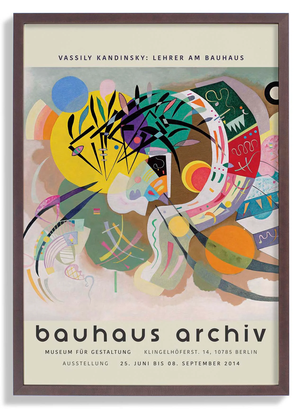 Dominante Kurve von Wassily Kandinsky Ausstellung