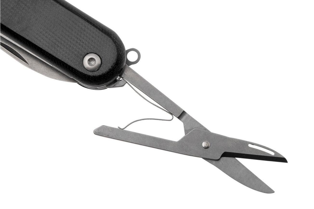 MKM Malga 5 MP05MAG-BC Magnacut Black Canvas Micarta, zakmes
