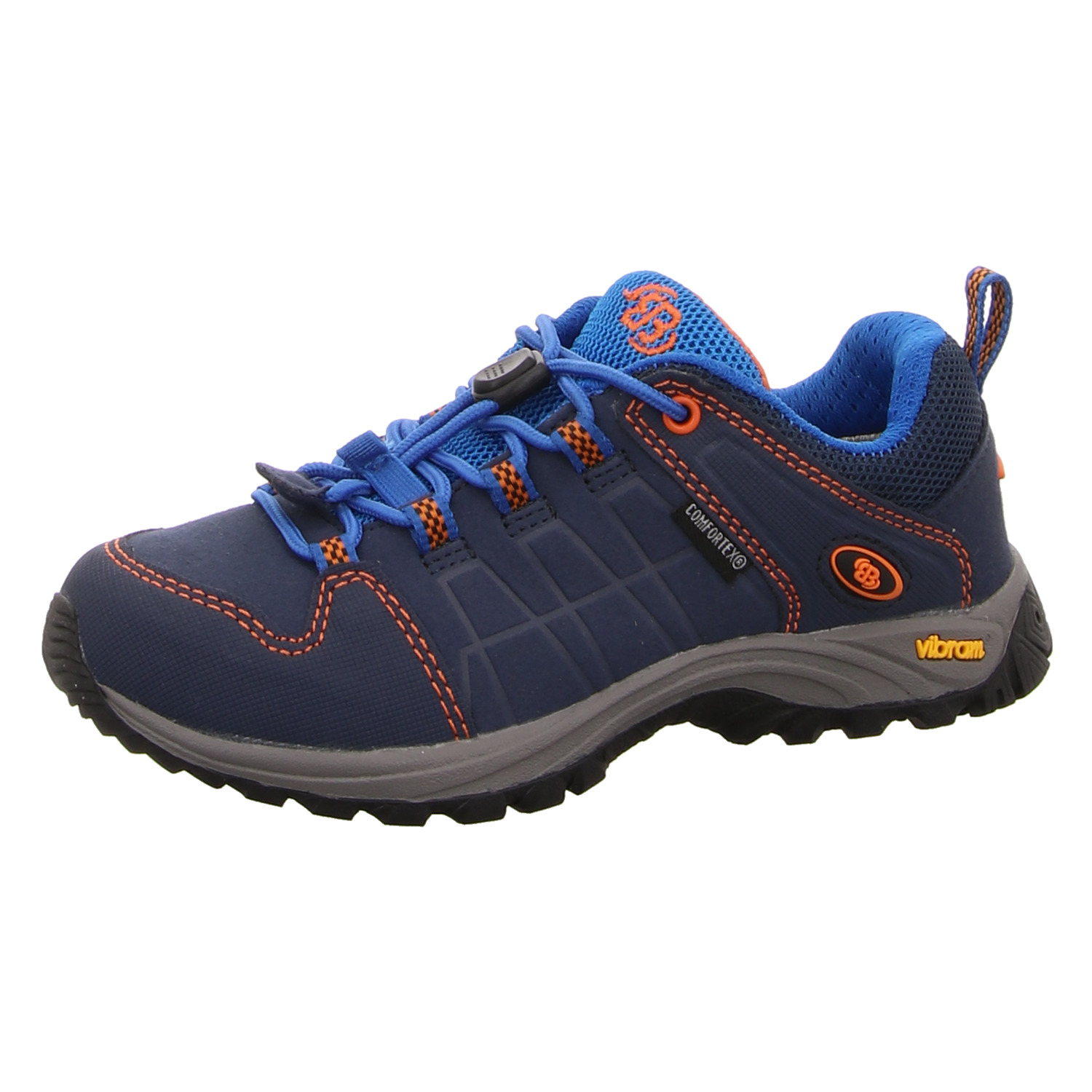 Brütting Schnürhalbschuh blau