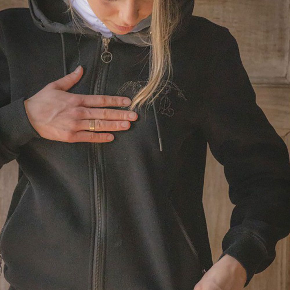 Pénélope FLUORE - Sweat Femme noir