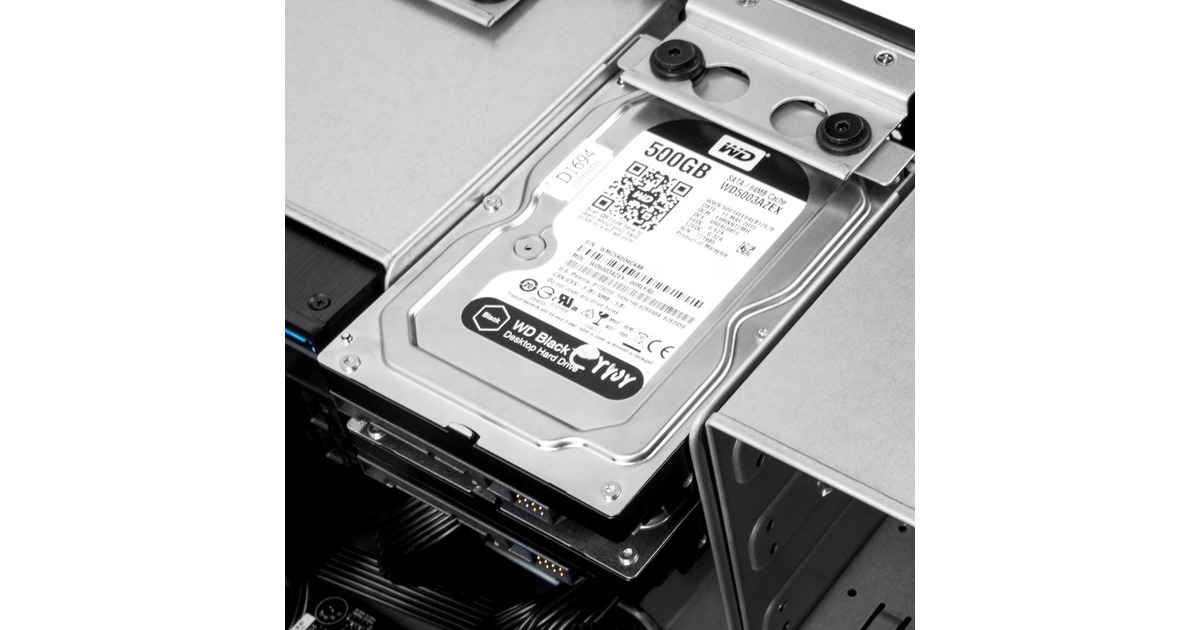 SilverStoneRM41-H08 rack behuizing  (Zwart | 2x USB-A 3.2 (5 Gbit/s))