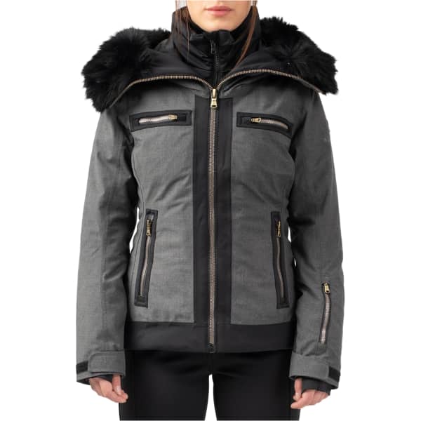 Veste de ski SUN VALLEY KHOLL SKI JACKET W BLACK