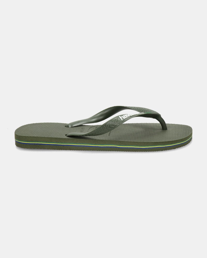 Havaianas Brasil Slippers  - groen
