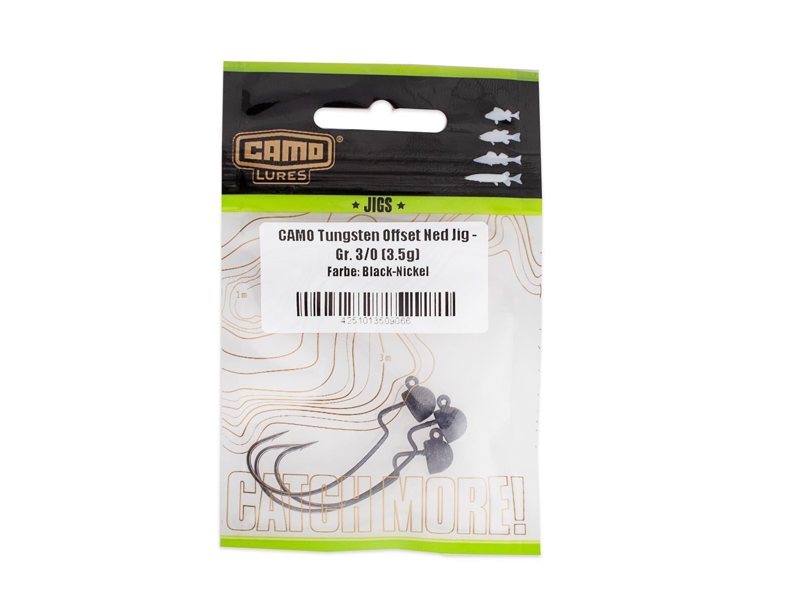 CAMO Tungsten Offset Ned Jig - Gr. 3/0 (4.6g)