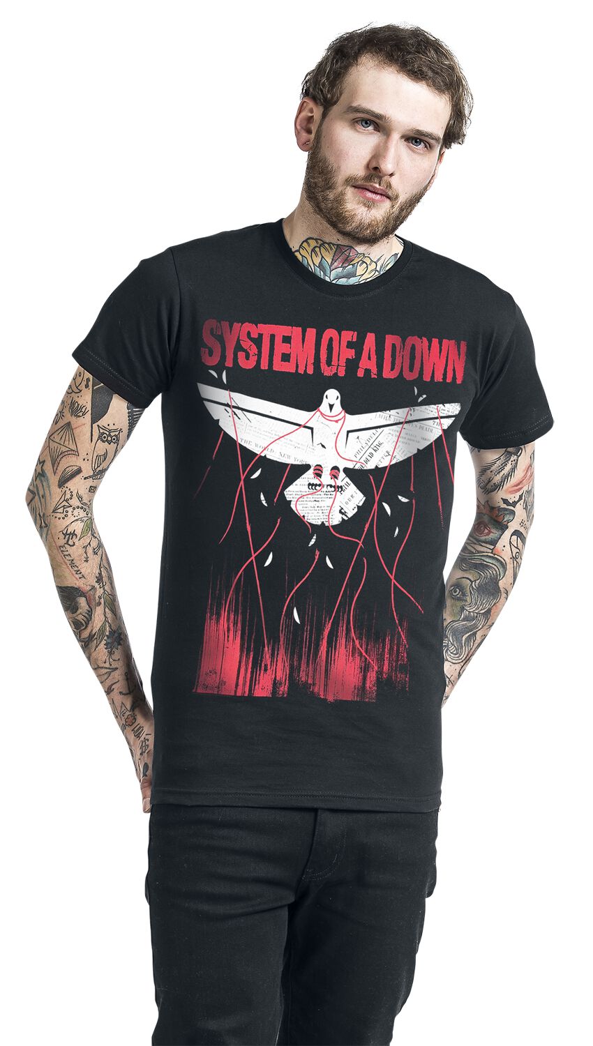 Dove Overcome | System Of A Down T-Shirt Manches courtes