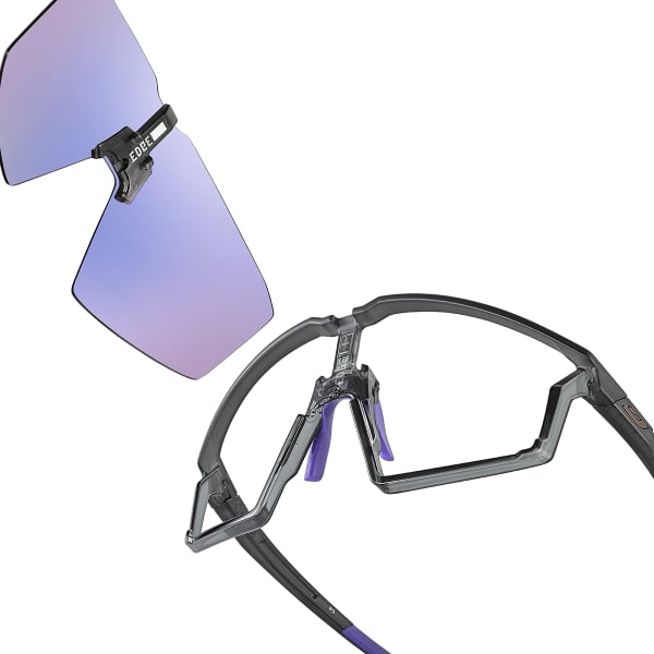 Lunette vélo JULBO EDGE BLACK/PURPLE