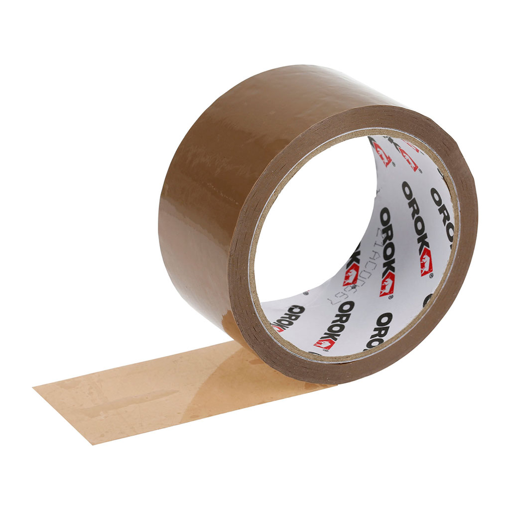 Rouleau scotch adhésif marron 50m x 48mm