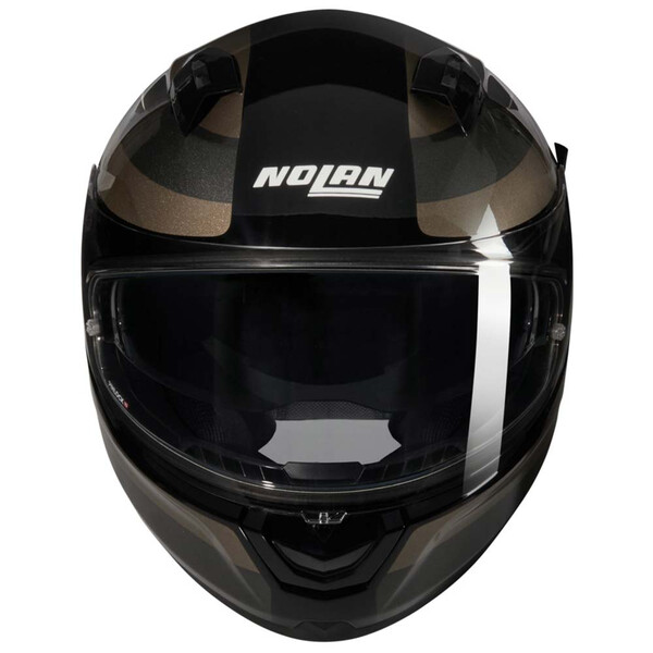 Nolan - Casque N60-6 Ermetico Noir / Gris / Brillant