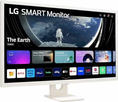 LG - Smart 32SR50F-W.AEU - Computer Monitor - Wit - 80 cm - Full HD
