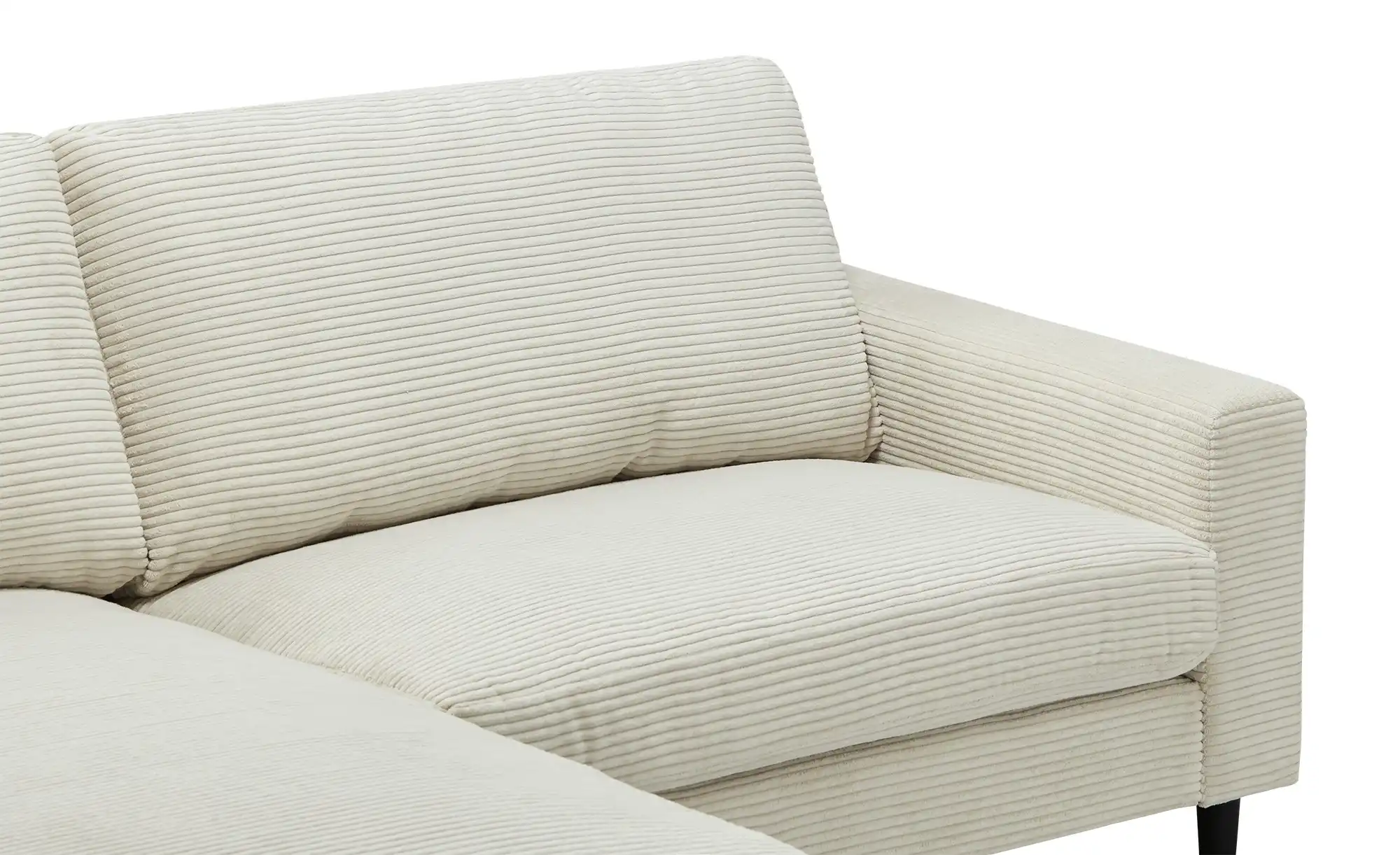 uno Ecksofa Cordsofa seitenverkehrt montierbar Milano